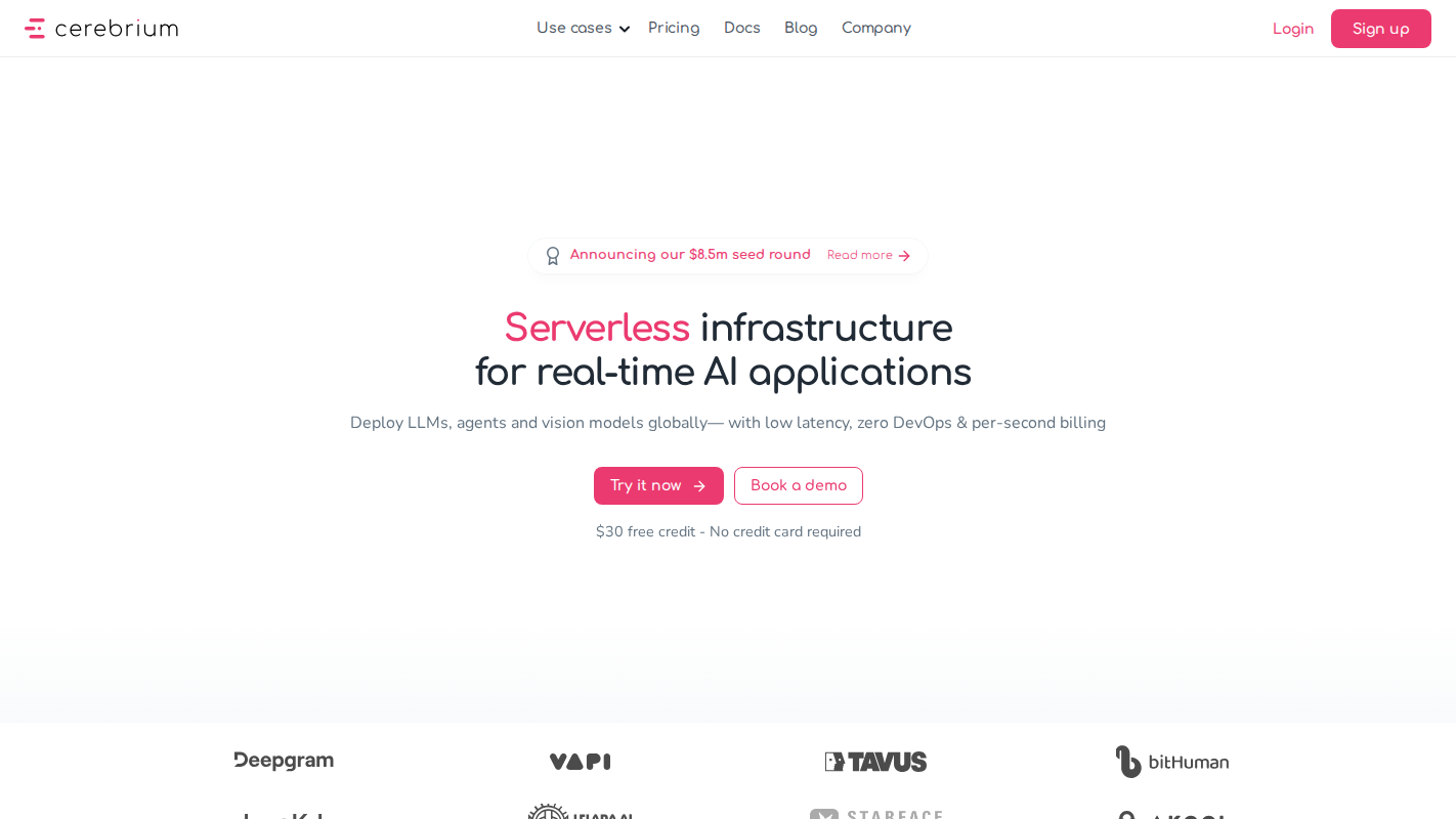 Cerebrium | Review, Pricing & Alternatives