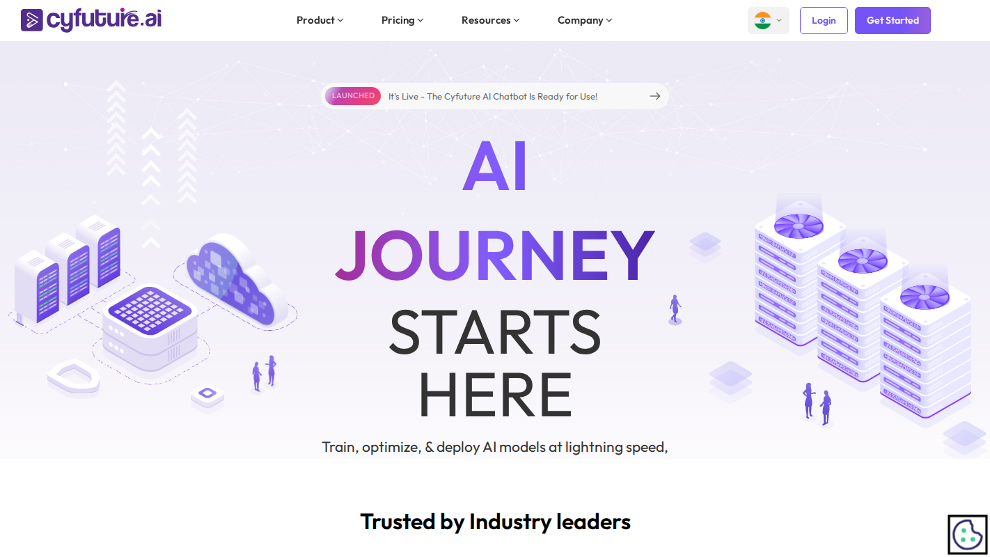 Cyfuture AI Homepage